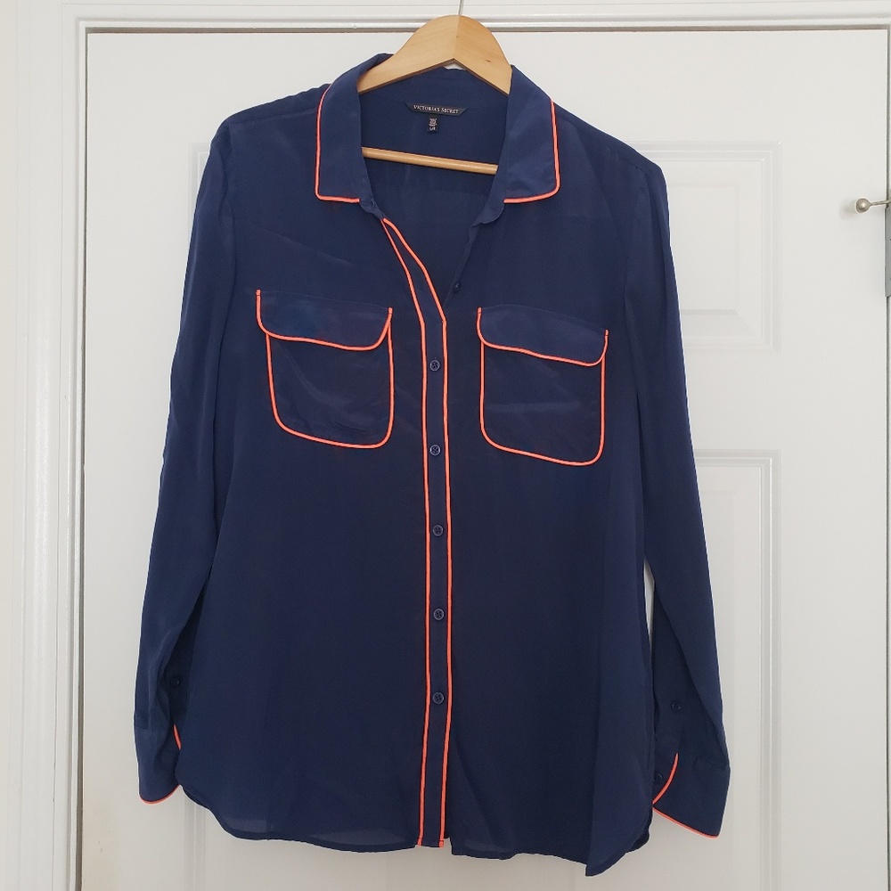 Victoria's Secret 100% Silk Blouse